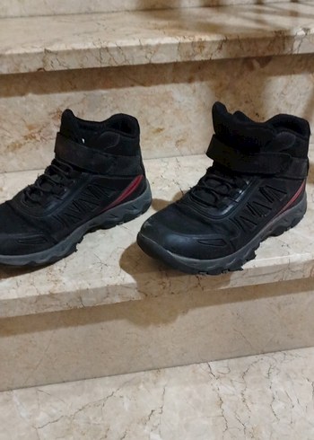 Erkek Çocuk Siyah Cırtlı Kauçuk Bot - Görsel 3