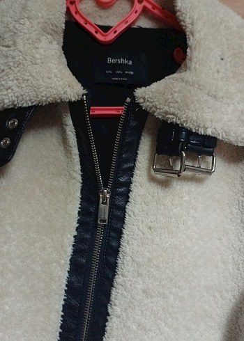 Kürk Detaylı Beyaz Kadın Ceket - Görsel 2