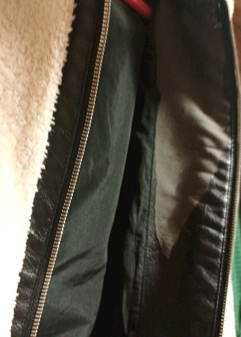 Kürk Detaylı Beyaz Kadın Ceket - Görsel 6