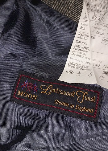 Gri Erkek Uzun Düğmeli Klasik kaban - Görsel 7