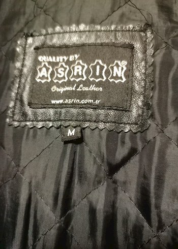 Erkek Siyah Deri Ceket - Görsel 6