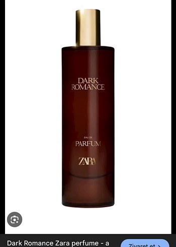 Zara Dark Romance Kadın Parfümü