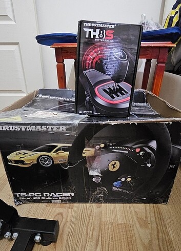 Thrustmaster Ts Pc+Th8s Shifter+T3PM Pedal+Stand