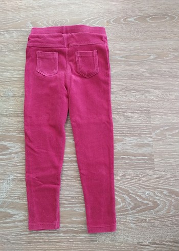 Kız Çocuk Pembe Sıcak Tayt - Görsel 3