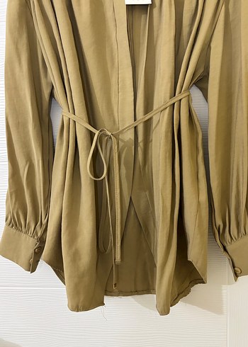 Bohem Tarz Khaki Takım ve desenli şal - Görsel 4