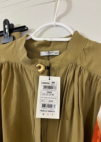 Bohem Tarz Khaki Takım ve desenli şal - Görsel 2