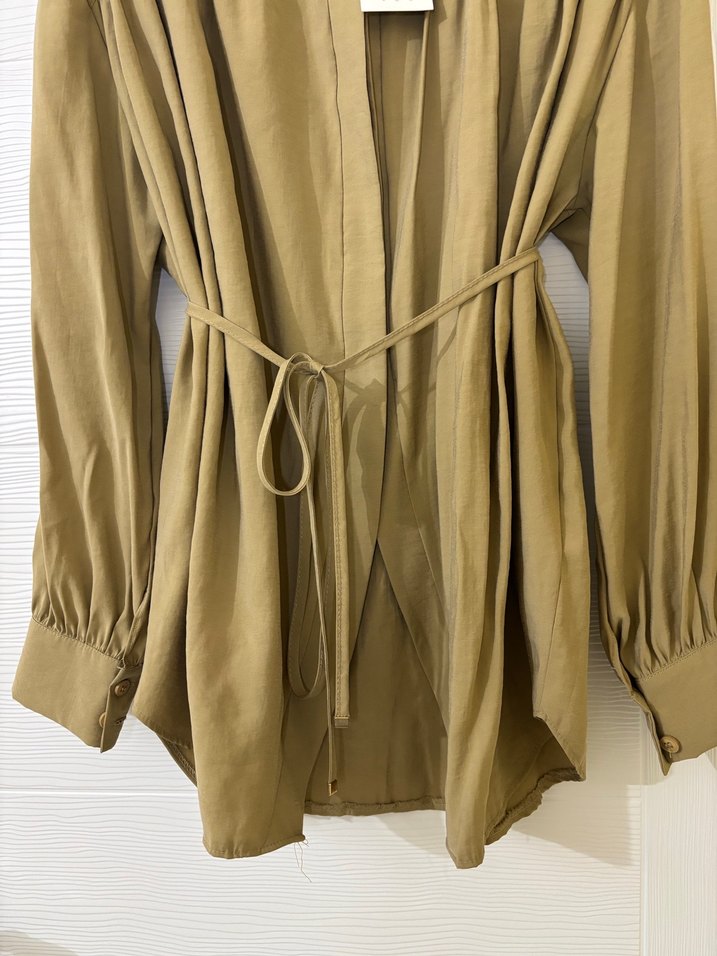 Bohem Tarz Khaki Takım ve desenli şal - Görsel 4