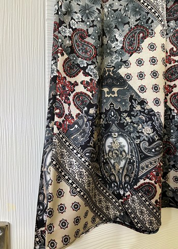 Bohem Çok Renkli Kadın Şal - Görsel 4