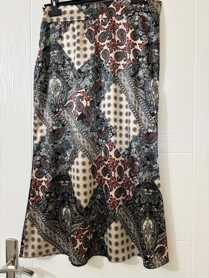 Bohem Çok Renkli Kadın Şal - Görsel 2