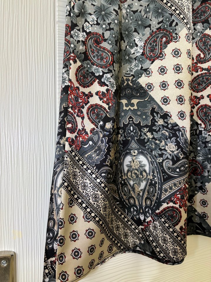 Bohem Çok Renkli Kadın Şal - Görsel 4