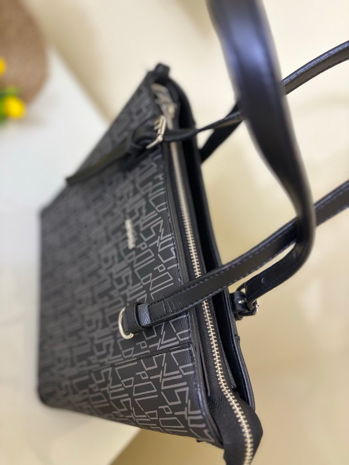 Kadın Siyah Desenli kol Çanta - Görsel 3