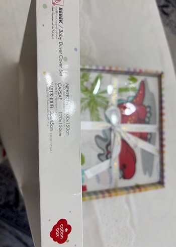 Renkli Baskılı Pamuk Çocuk Nevresim seti - Görsel 2