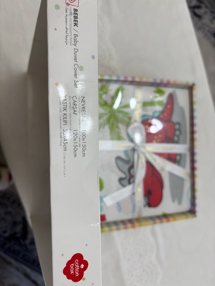 Renkli Baskılı Pamuk Çocuk Nevresim seti - Görsel 2