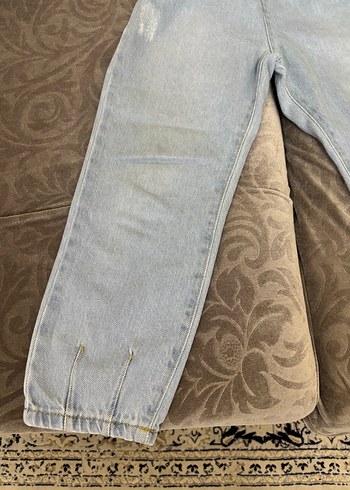 Düğmeli Loose Fit çocuk Jean Pantolon - Görsel 5