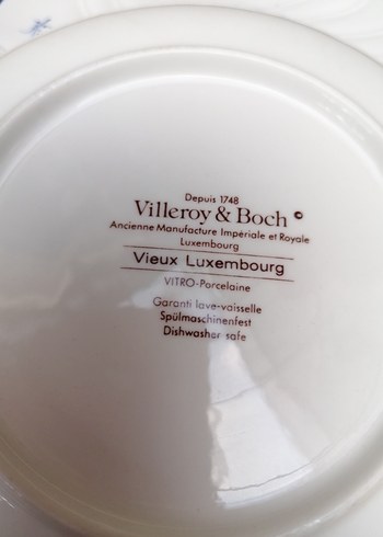 Vintage Love LUXSEMBORG ÇAY FİNCAN TABAĞI