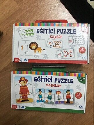 Eğitici çocuk puzzle