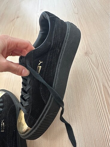 39 Beden siyah Renk Puma spor ayakkabı