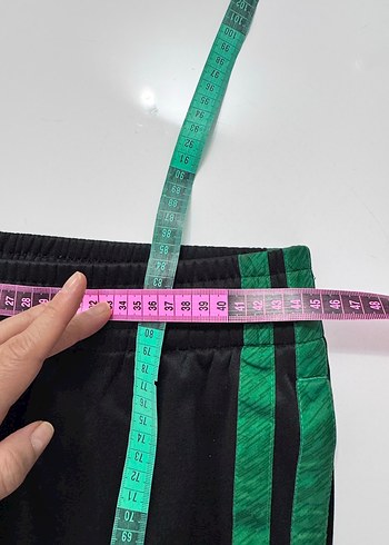 m Beden yeşil Renk Erkek Siyah-Yeşil Rahat Kesim Eşofman Altı