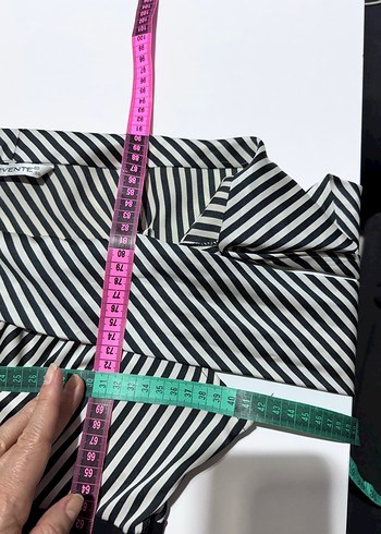 Zebra Desenli Siyah Mini Ofis Elbisesi - Görsel 6