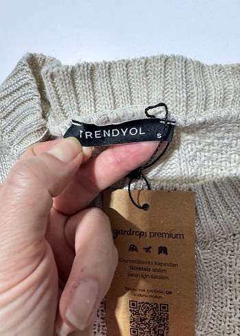 Kısa Triko Kazak - Görsel 8