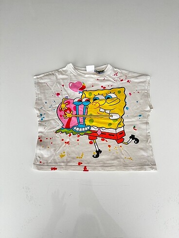 Zara Zara süngerbob tshirt