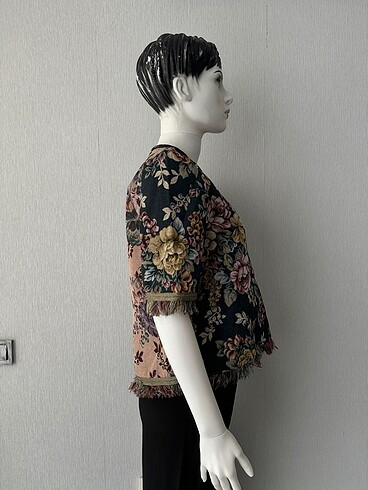 s Beden çeşitli Renk Zara çiçek desenli etnik bluz