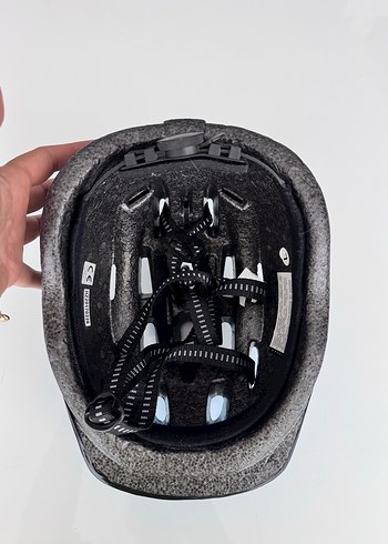 Renkli Desenli Mavi Biker Kask - Görsel 4