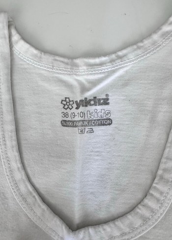 Beyaz Çocuk Atletleri 9'lu Paket - Görsel 6