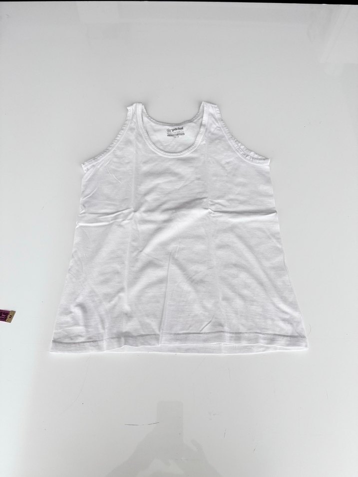 Beyaz Desensiz Çocuk Atlet Seti - Görsel 5