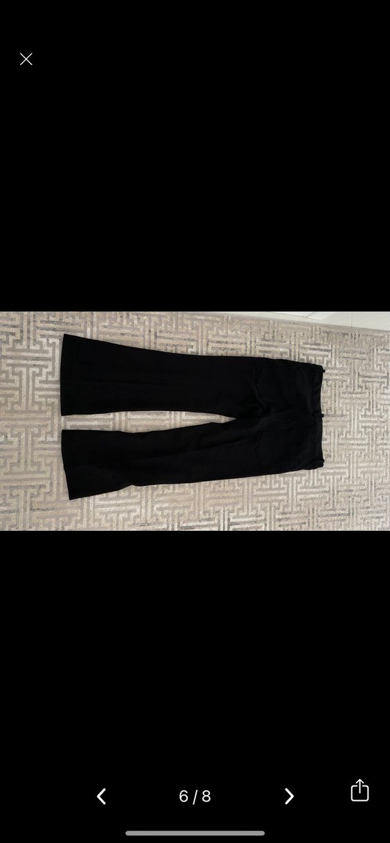 Siyah tayt pantolon zara - Görsel 4