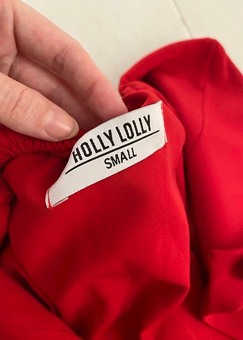 Kırmızı Straplez takım - Görsel 4