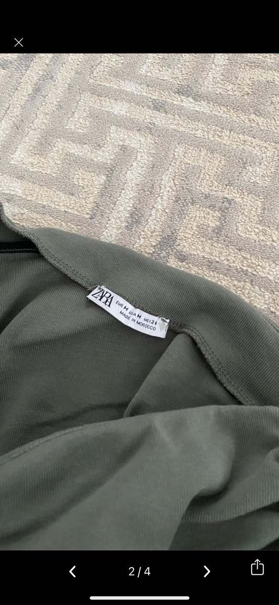 Asimetrik Drapeli Kadın Bluz - Görsel 2