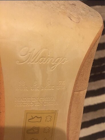 38 Beden Mango Gerçek Deri