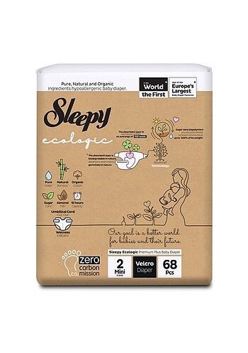 Sleepy Organik 2 no 2x68 pakwt