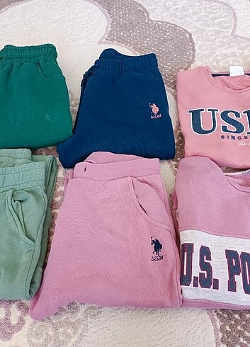 12-13 Yaş Beden Takımlar orijinal uspa polo