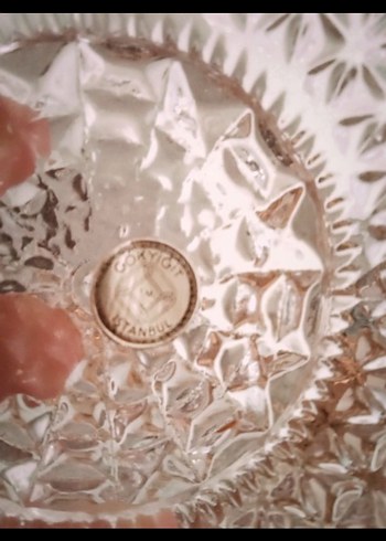 Bordo Yıldız Desenli Cam Kase Seti - Görsel 4