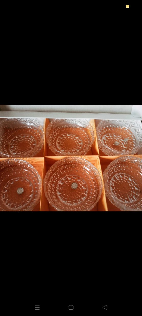 Bordo Yıldız Desenli Cam Kase Seti - Görsel 2