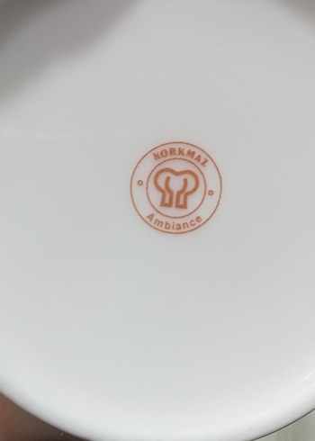 Beyaz Çiçek Desenli Porselen Kahve Fincanı ve Tabak Seti - Görsel 6