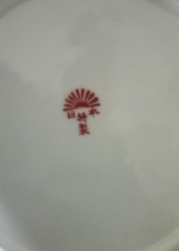 Çiçek ve Figür Desenli Renkli Porselen Fincan - Görsel 4