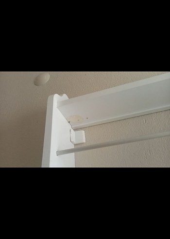 Beyaz Duvara Monte Çok Bölmeli Dolap Düzenleyici - Görsel 5