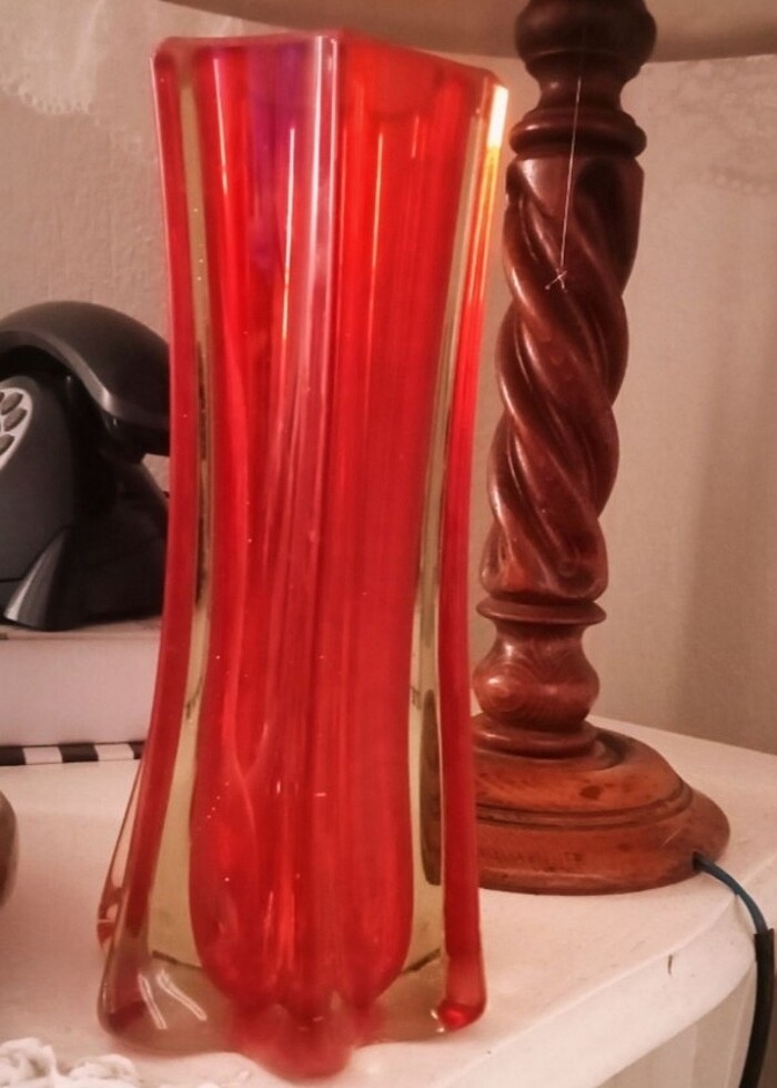 Murono vazo  boy 20cm çap 7cm  - Görsel 3