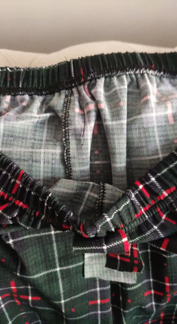 Ekoseli Rahat Pijama Altı - Görsel 3