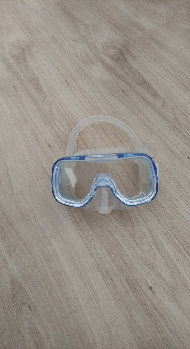 Pastel Turkuaz Elastik Yüzücü Gözlüğü - Görsel 2