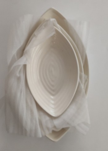 Sado 3 lü Beyaz Sunum Kabı - Görsel 4