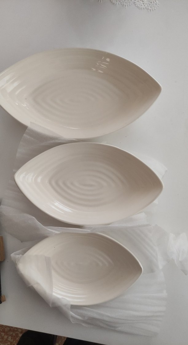 Sado 3 lü Beyaz Sunum Kabı - Görsel 3