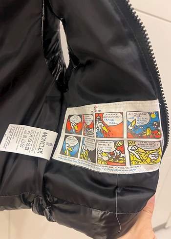 Çocuk Moncler Yelek - Görsel 3