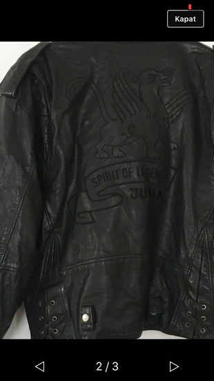 Vintage Love Gerçek deri 90lar vintage ceket 