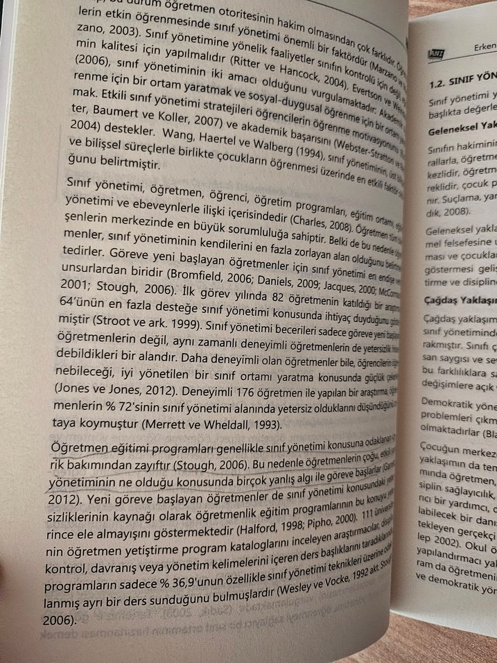 Erken Çocukluk Eğitiminde Sınıf Yönetimi - Görsel 2