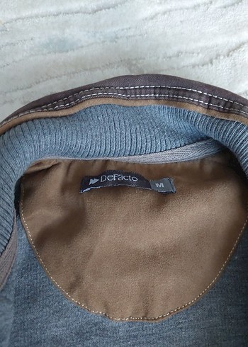 Gri Düğmeli Erkek Hırka - Görsel 3