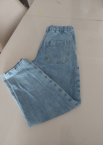 Çocuk H&amp;M Bol Kesim Midi Kot Pantolon - Görsel 2